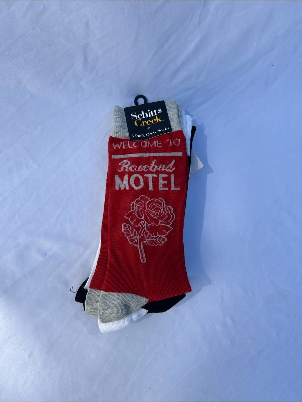 Schitt’s Creek Crew Socks - 3 Pack men’s One size